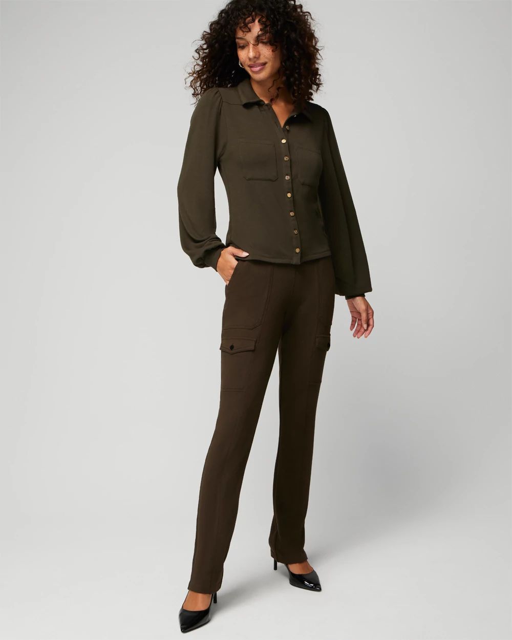 The Passporter™️ Utility Straight Leg Pants | White House